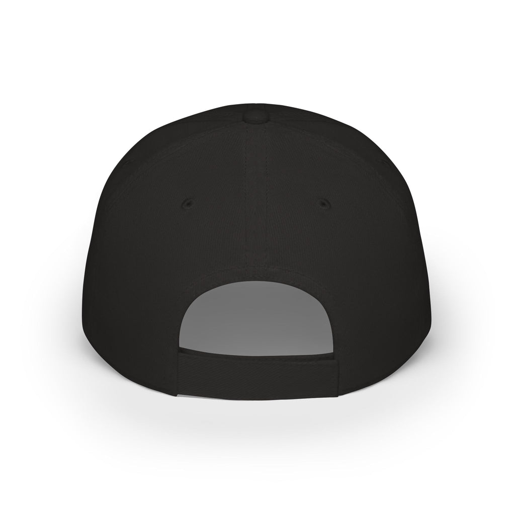 Low Profile Baseball Cap - Minimal Buddha "Stay Balanced" Meditation Hat