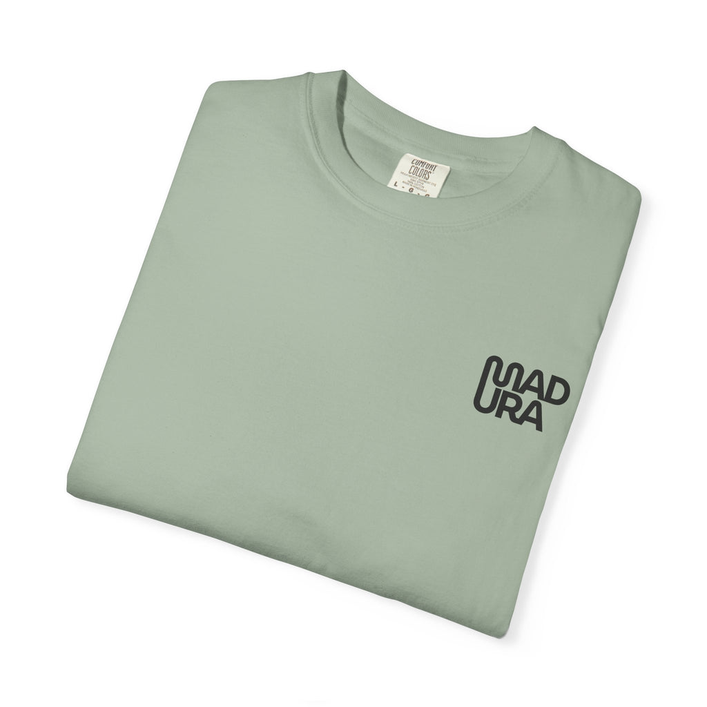 Minimalist "NADURA" Chest Logo T-Shirt — Simple Graphic Tee