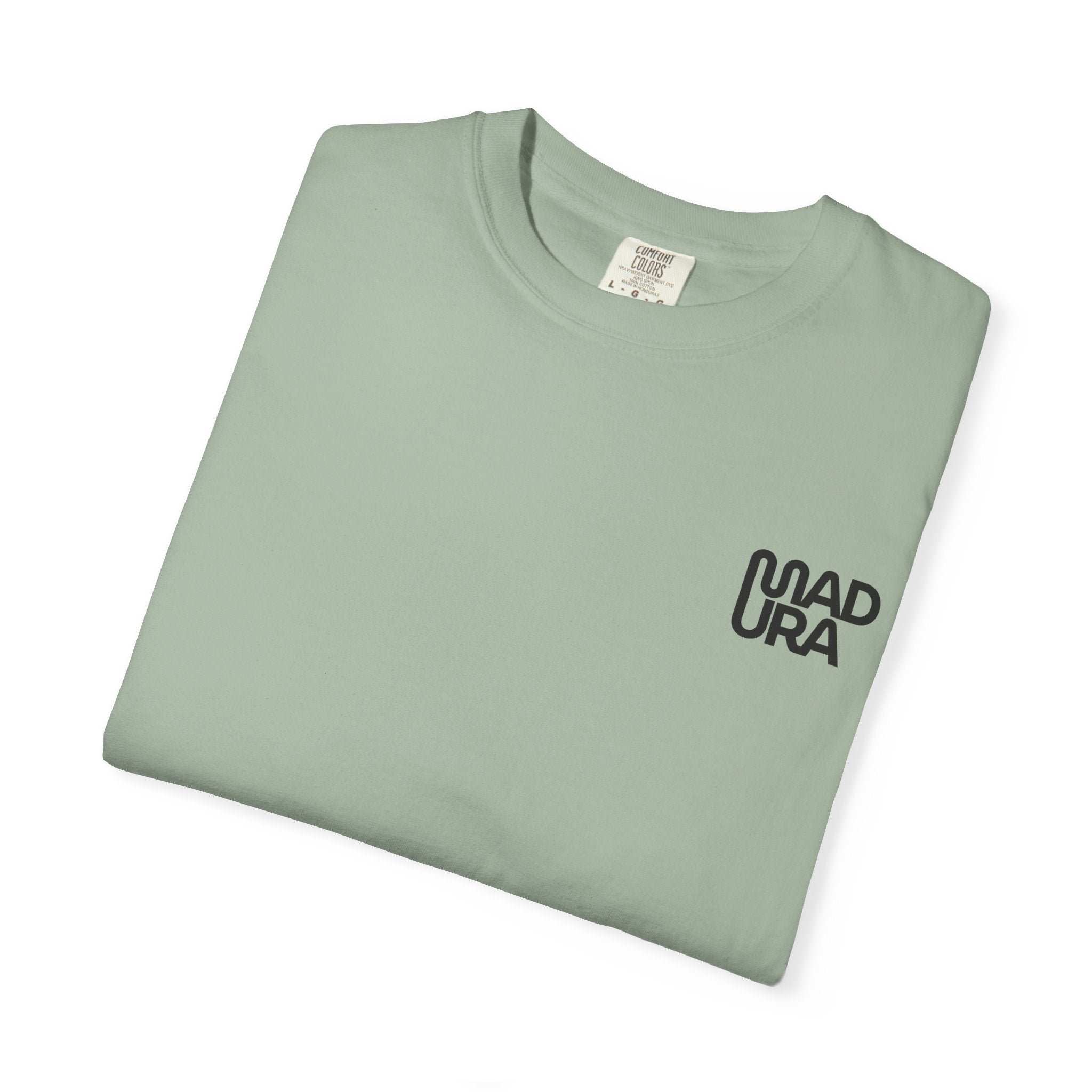 Minimalist "NADURA" Chest Logo T-Shirt — Simple Graphic Tee