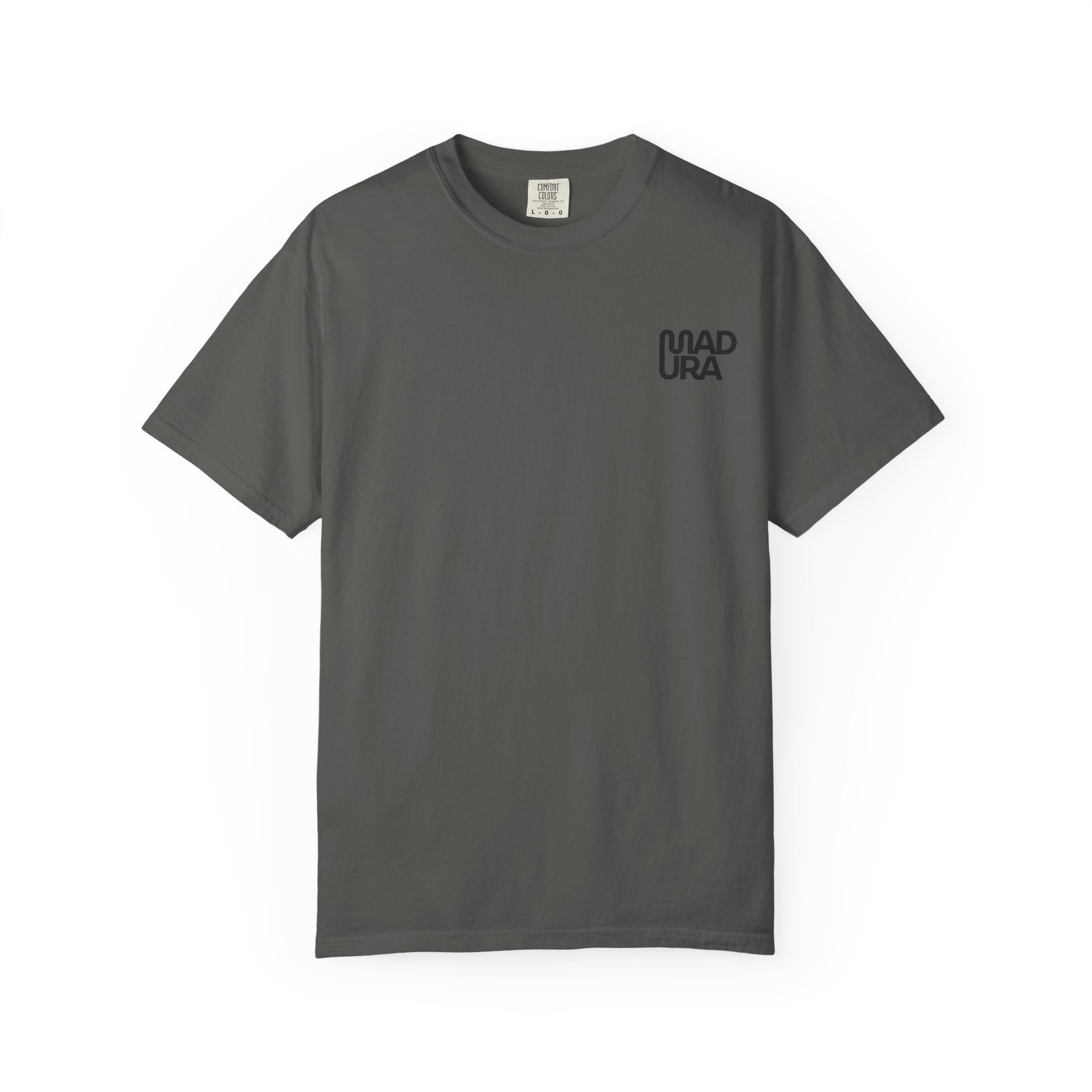 Minimalist "NADURA" Chest Logo T-Shirt — Simple Graphic Tee