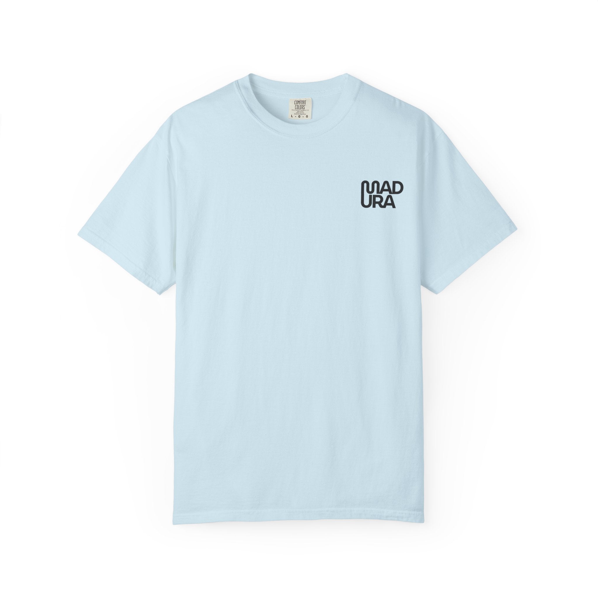 Minimalist "NADURA" Chest Logo T-Shirt — Simple Graphic Tee
