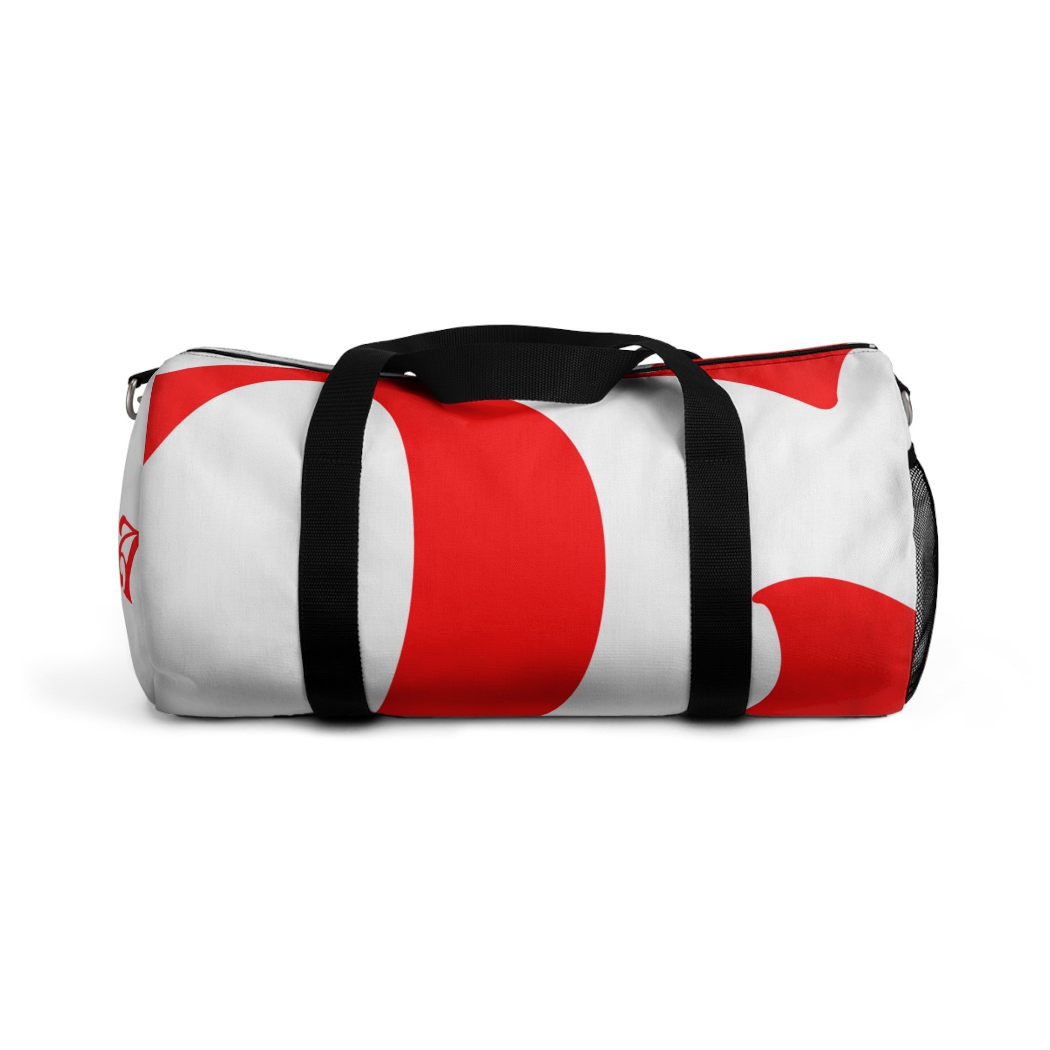 Red Wave Duffel Bag — Bold Travel Gym Weekender