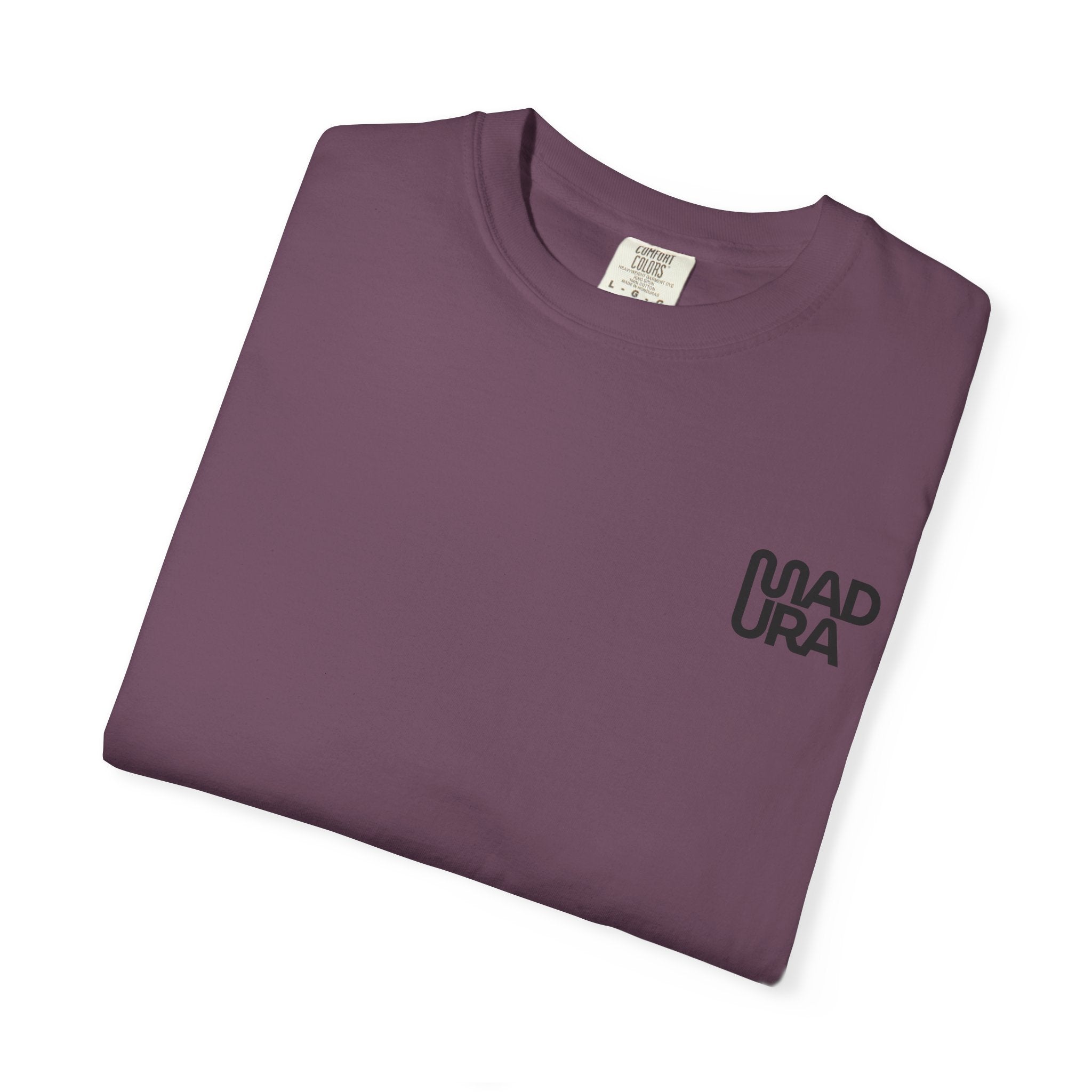 Minimalist "NADURA" Chest Logo T-Shirt — Simple Graphic Tee
