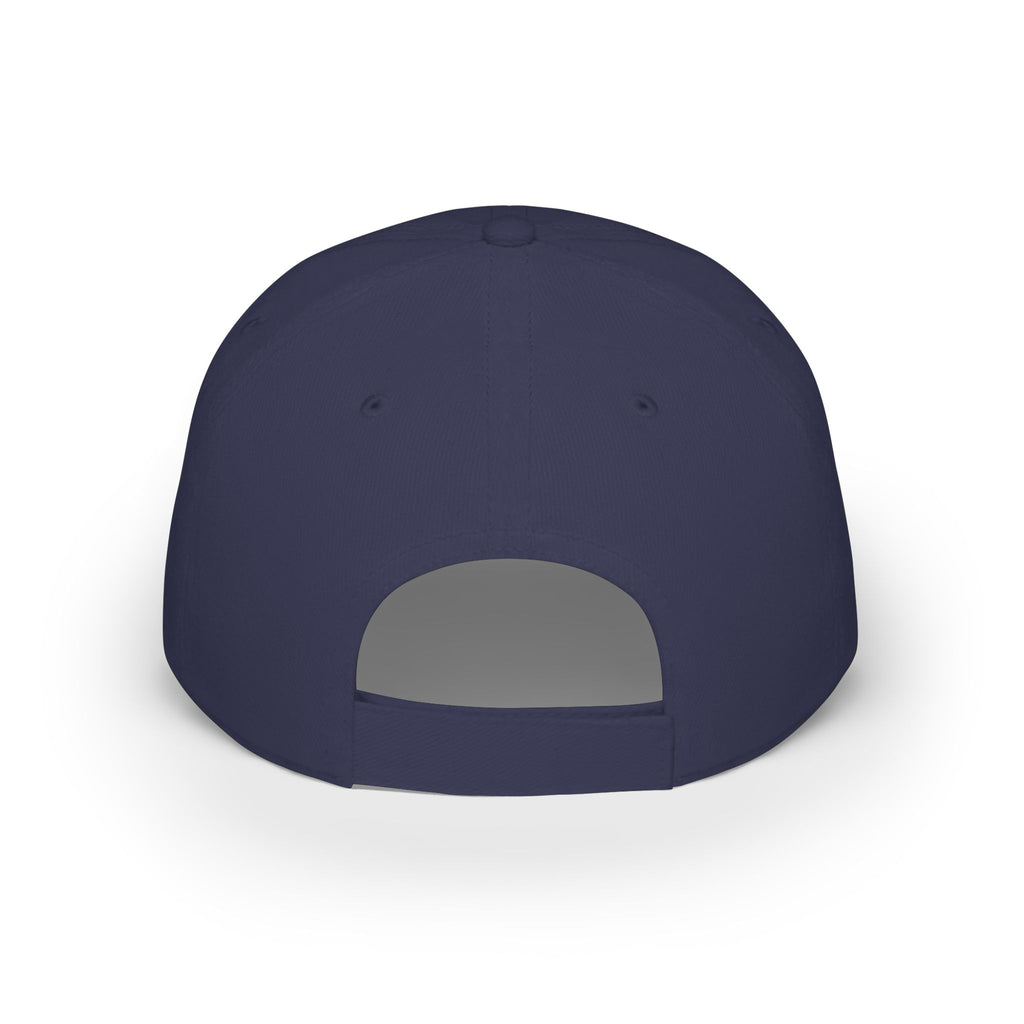 Low Profile Baseball Cap - Minimal Buddha "Stay Balanced" Meditation Hat