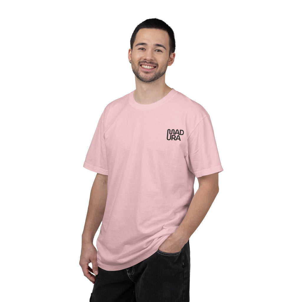 Minimalist "NADURA" Chest Logo T-Shirt — Simple Graphic Tee