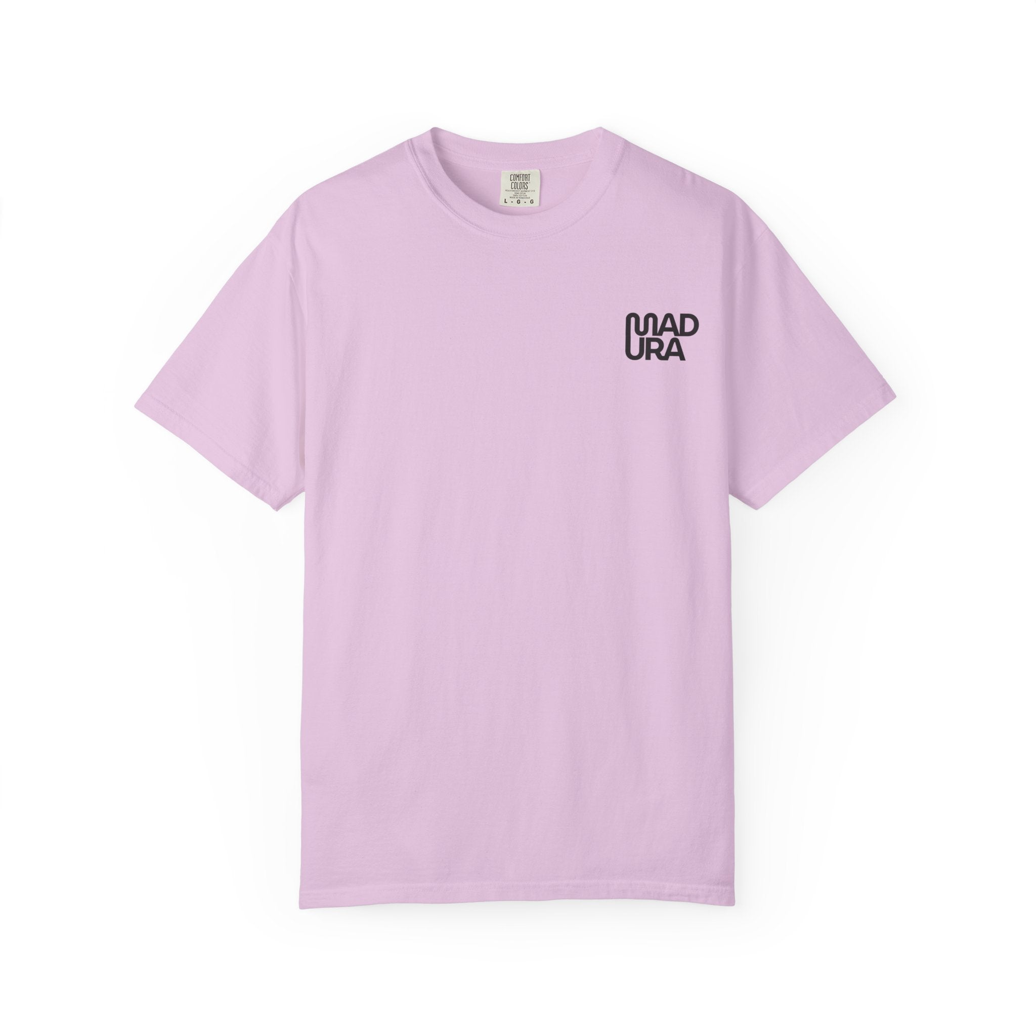 Minimalist "NADURA" Chest Logo T-Shirt — Simple Graphic Tee
