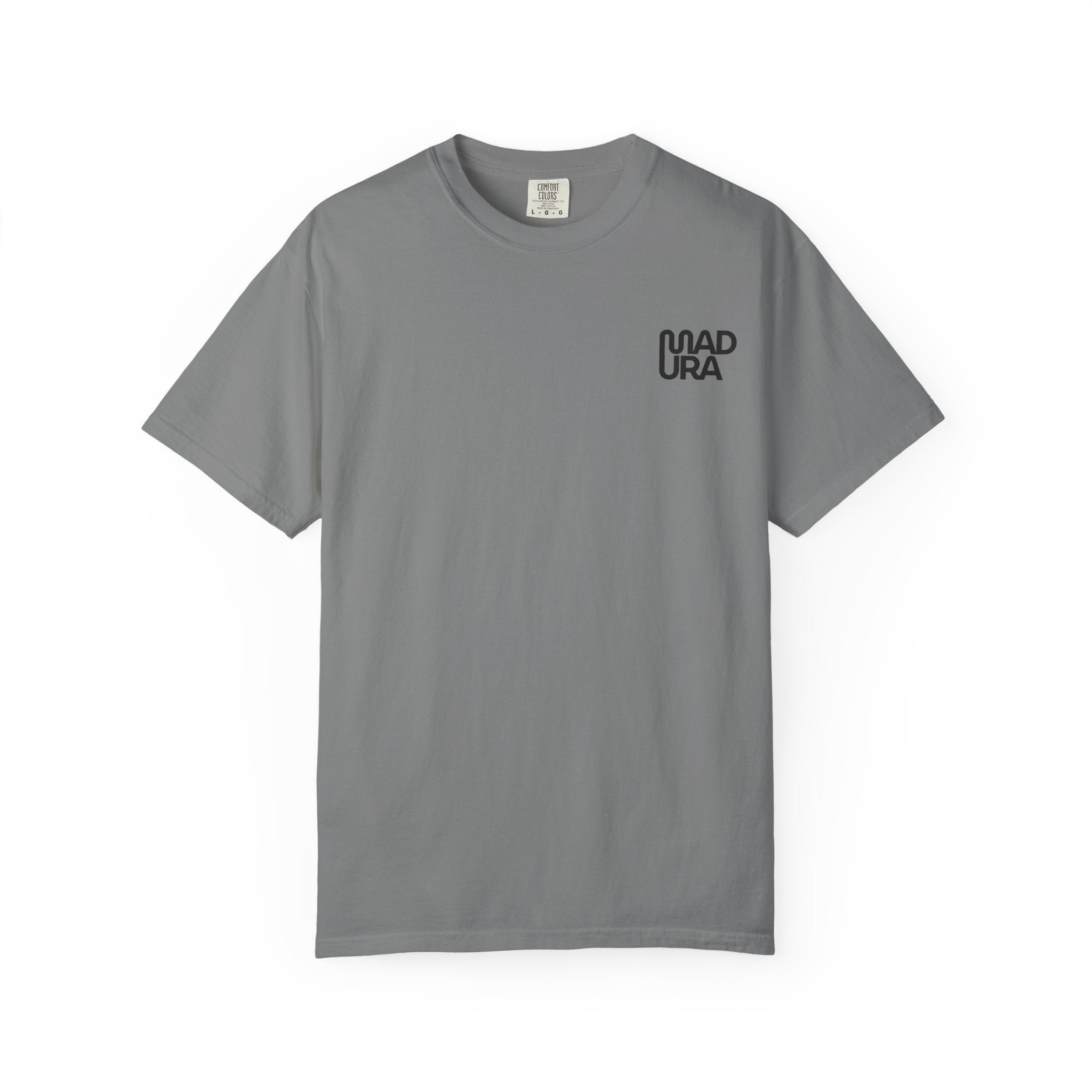 Minimalist "NADURA" Chest Logo T-Shirt — Simple Graphic Tee