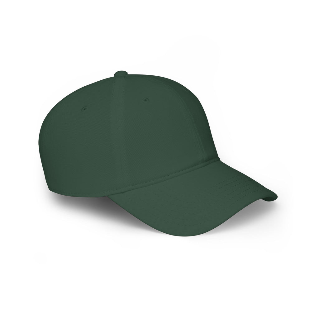 Low Profile Baseball Cap - Minimal Buddha "Stay Balanced" Meditation Hat