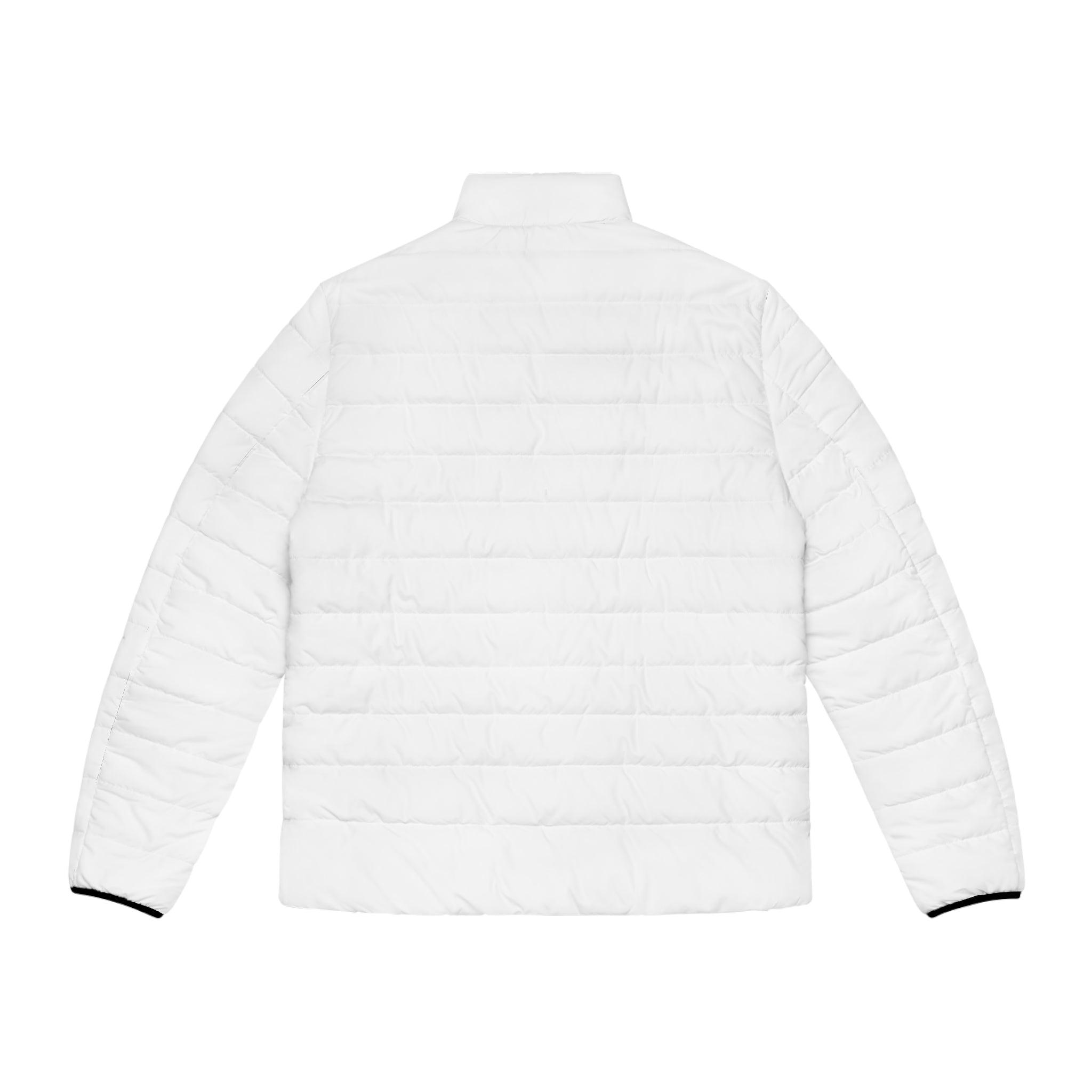 Puffer Jacket — 'MADURA' Minimal Logo Quilted Insulated Coat