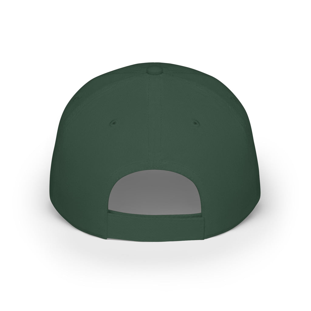 Low Profile Baseball Cap - Minimal Buddha "Stay Balanced" Meditation Hat