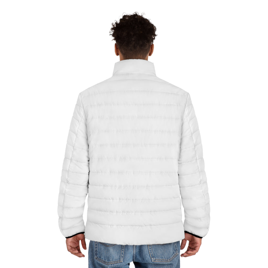 Puffer Jacket — 'MADURA' Minimal Logo Quilted Insulated Coat