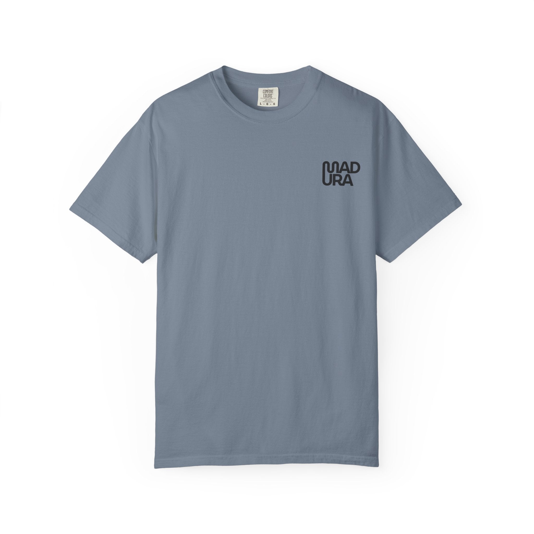 Minimalist "NADURA" Chest Logo T-Shirt — Simple Graphic Tee
