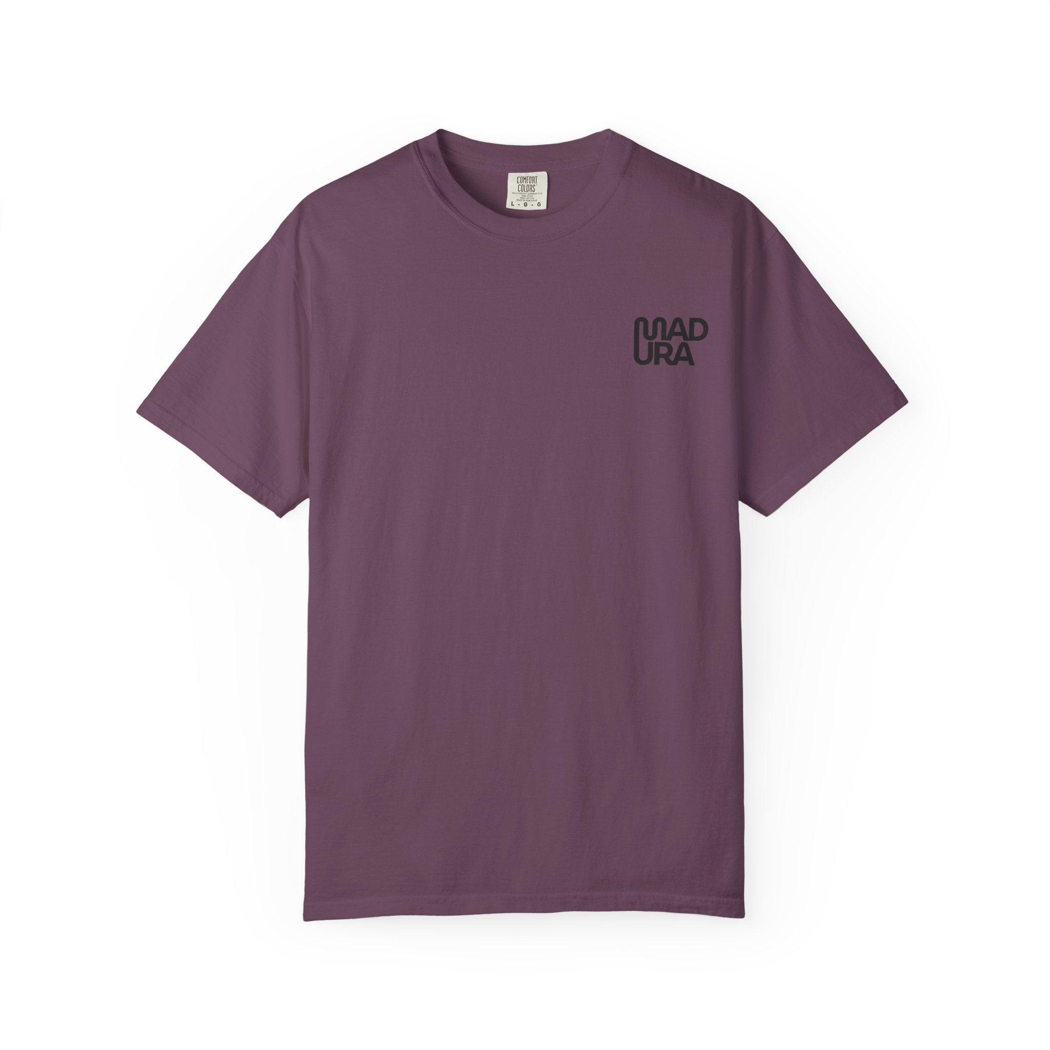 Minimalist "NADURA" Chest Logo T-Shirt — Simple Graphic Tee