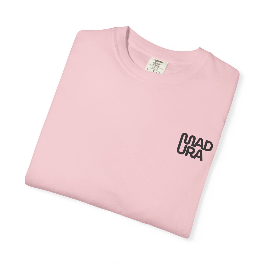 Minimalist "NADURA" Chest Logo T-Shirt — Simple Graphic Tee