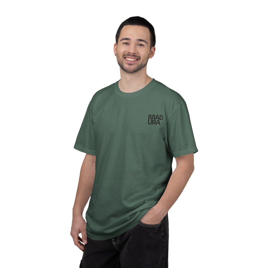 Minimalist "NADURA" Chest Logo T-Shirt — Simple Graphic Tee