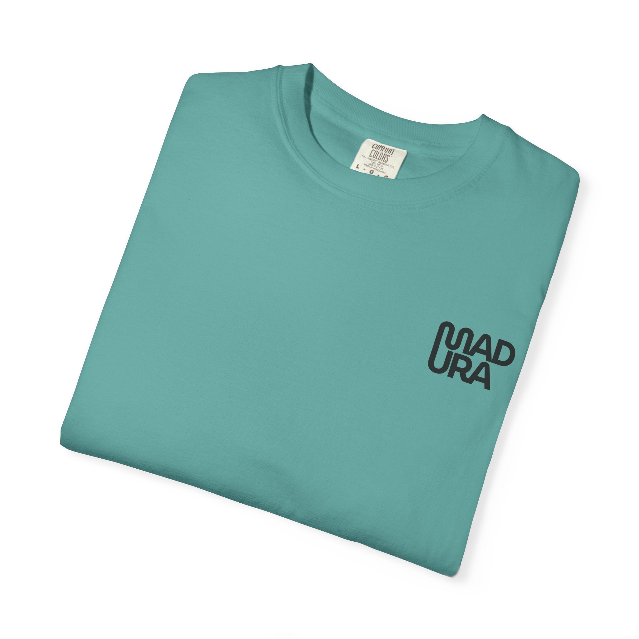 Minimalist "NADURA" Chest Logo T-Shirt — Simple Graphic Tee