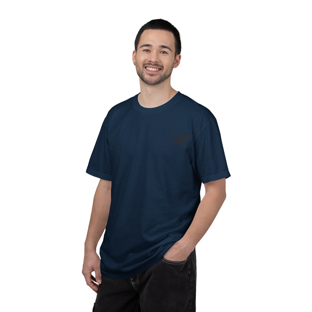 Minimalist "NADURA" Chest Logo T-Shirt — Simple Graphic Tee