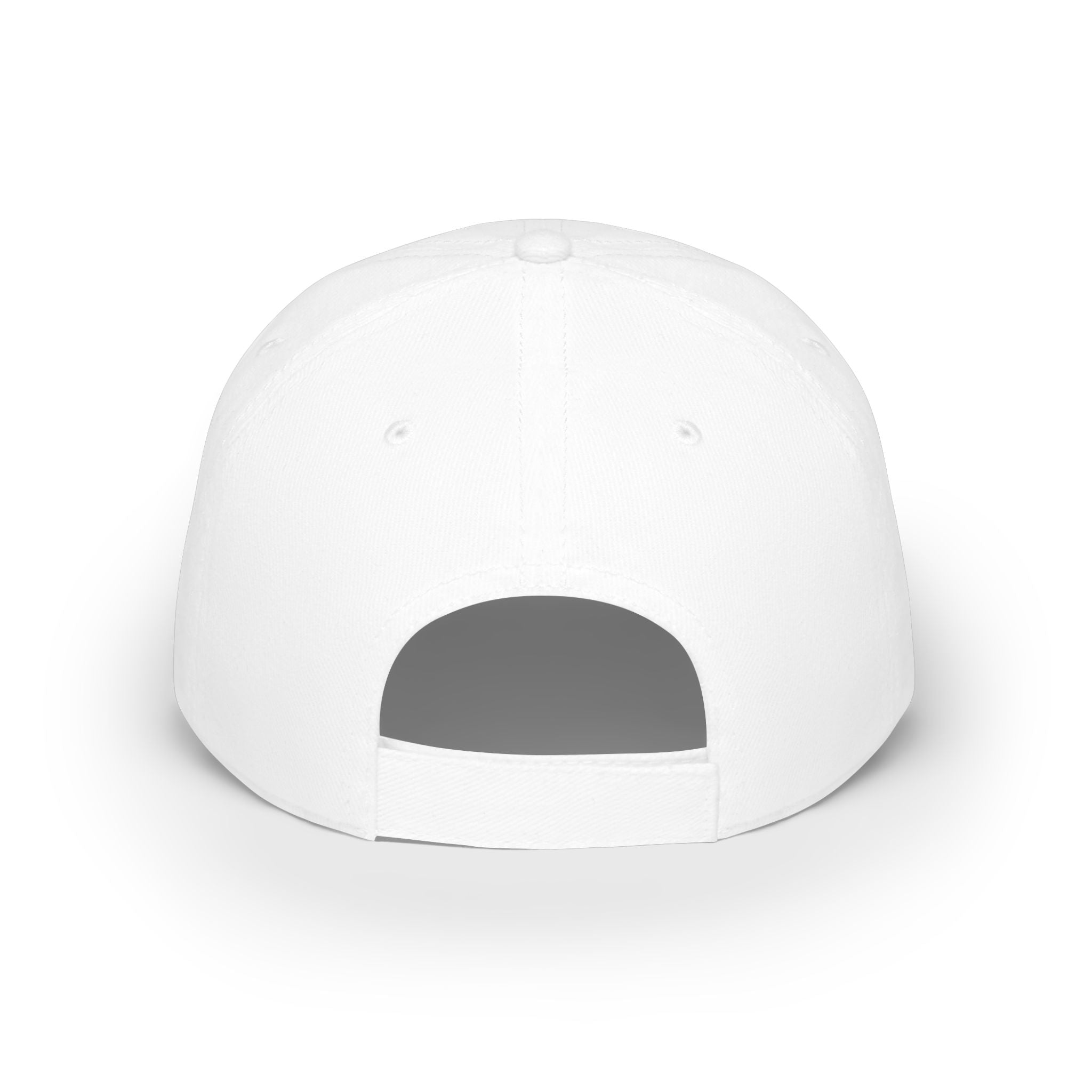 Low Profile Baseball Cap - Minimal Buddha "Stay Balanced" Meditation Hat