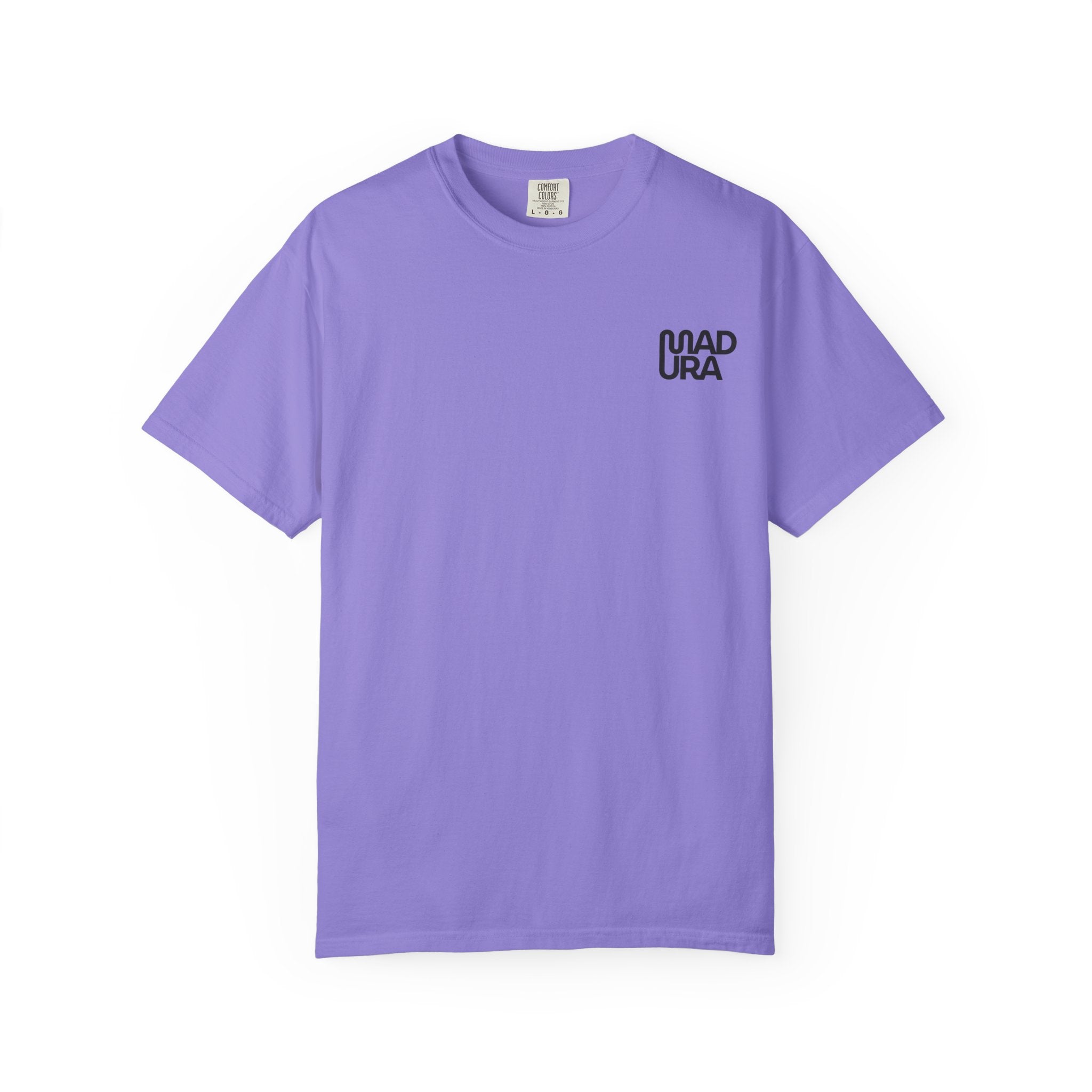 Minimalist "NADURA" Chest Logo T-Shirt — Simple Graphic Tee