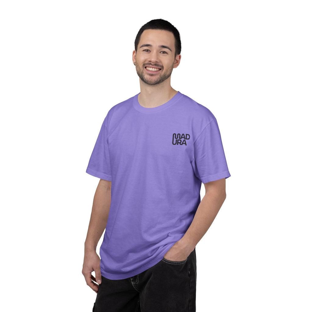 Minimalist "NADURA" Chest Logo T-Shirt — Simple Graphic Tee