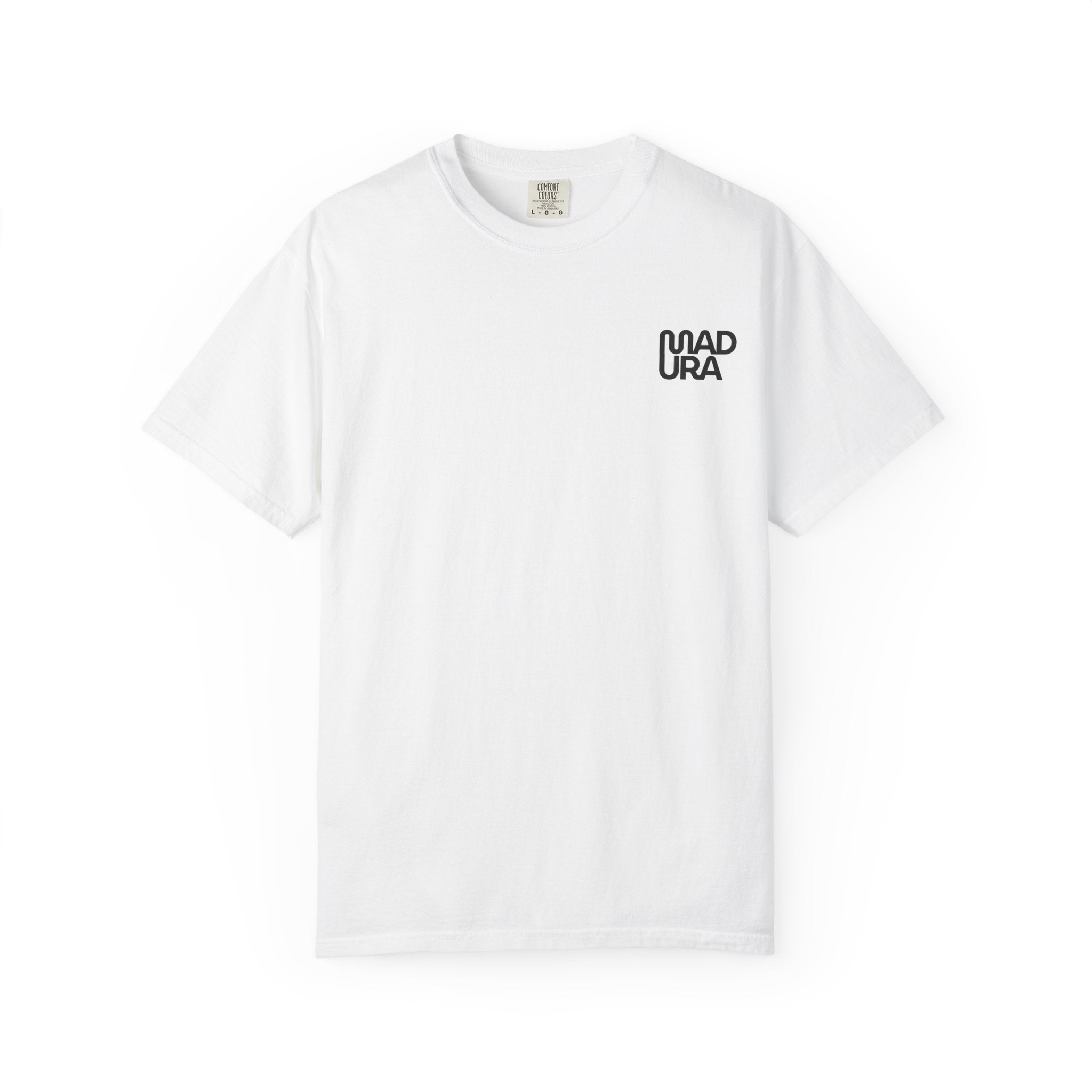 Minimalist "NADURA" Chest Logo T-Shirt — Simple Graphic Tee