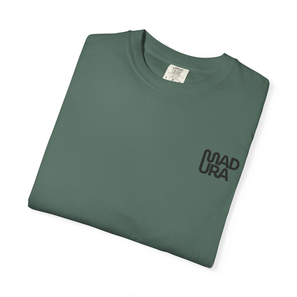 Minimalist "NADURA" Chest Logo T-Shirt — Simple Graphic Tee