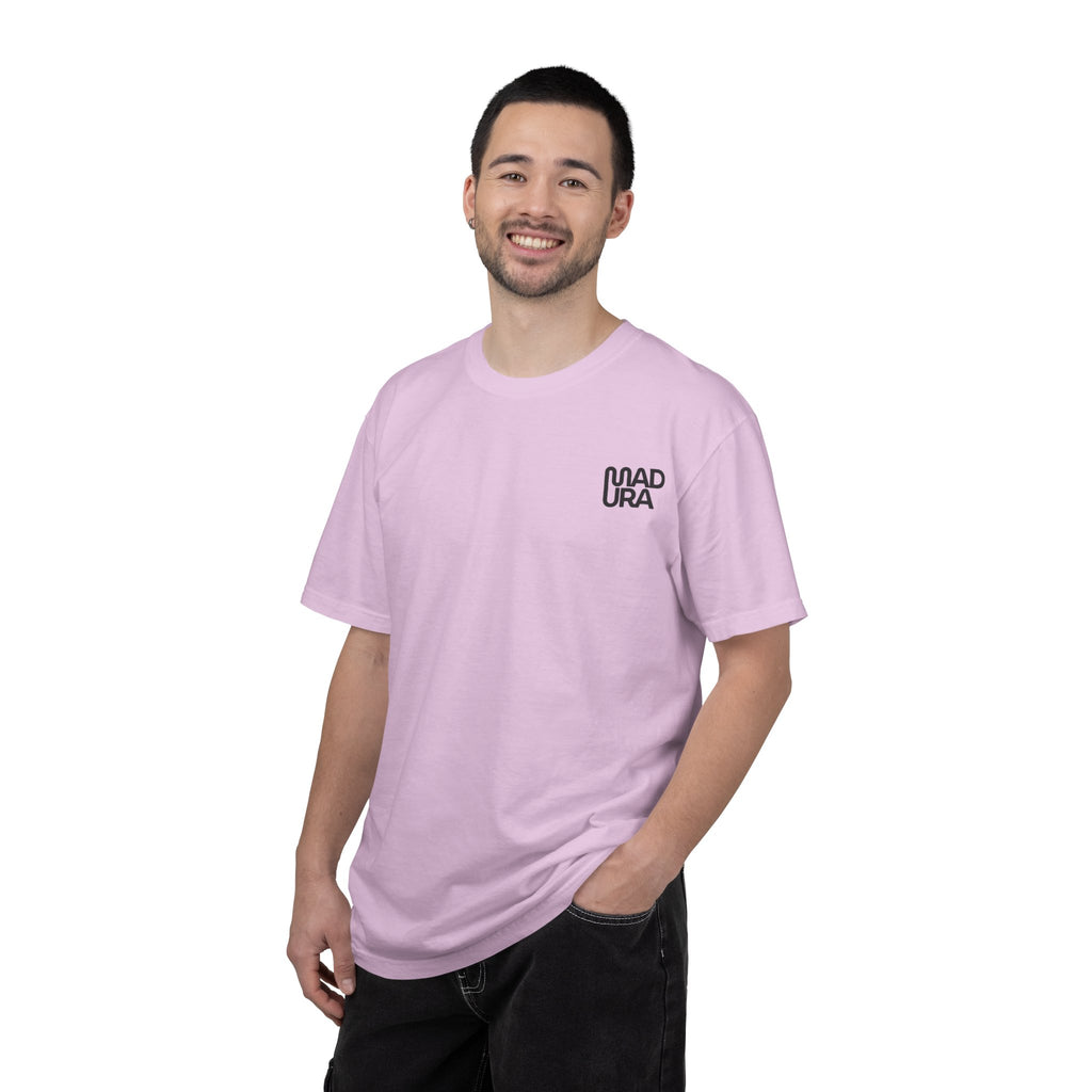 Minimalist "NADURA" Chest Logo T-Shirt — Simple Graphic Tee