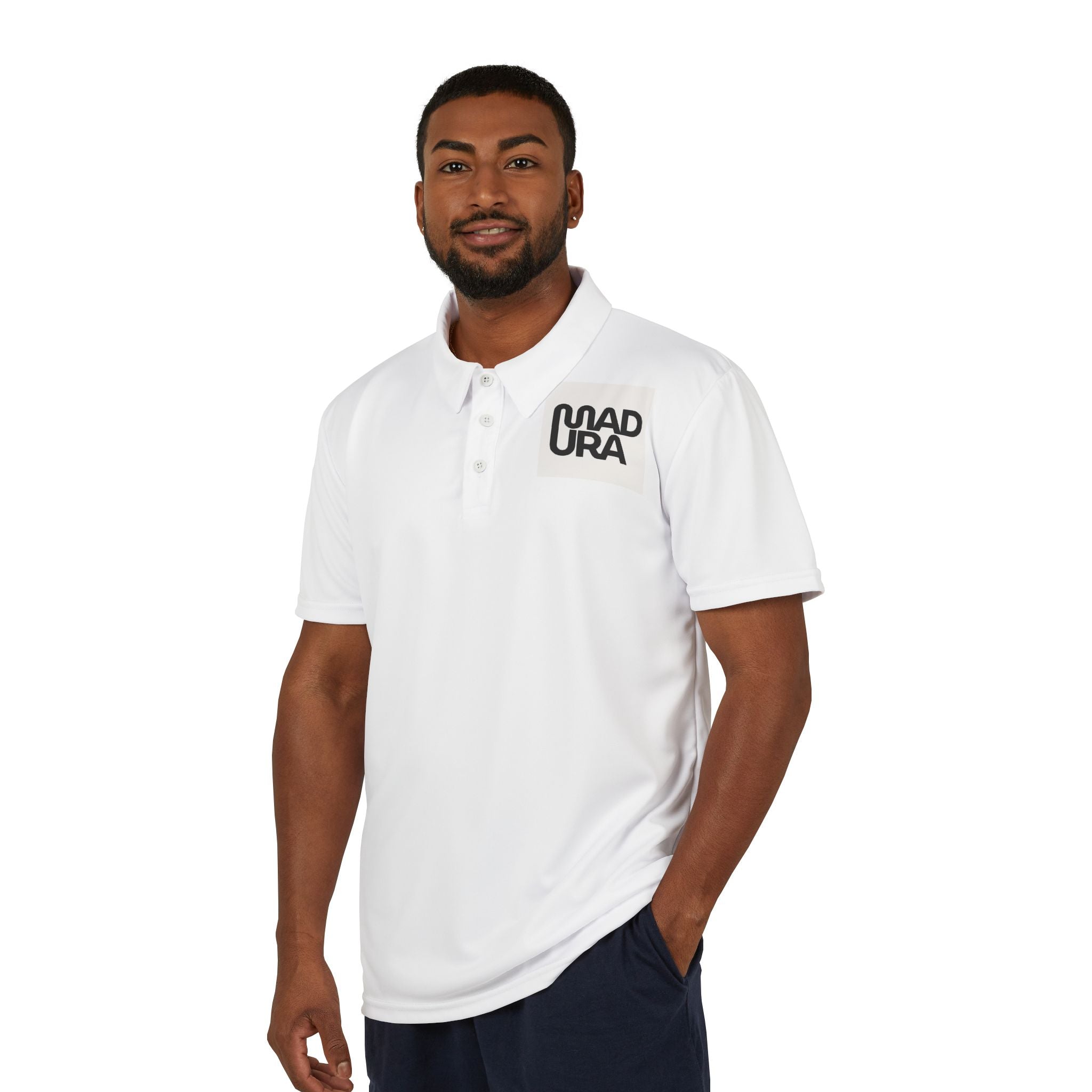 Classic White Polo Shirt — Breathable Everyday Golf & Workwear