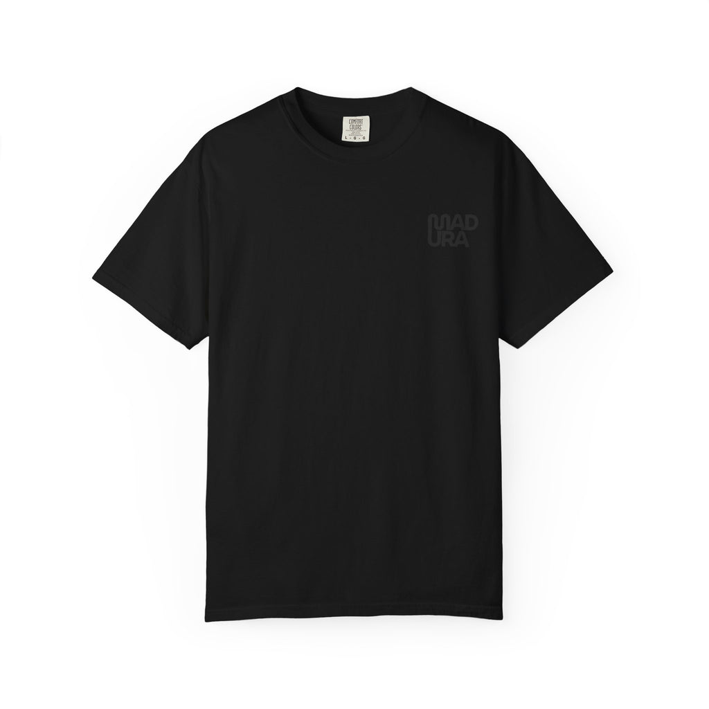 Minimalist "NADURA" Chest Logo T-Shirt — Simple Graphic Tee