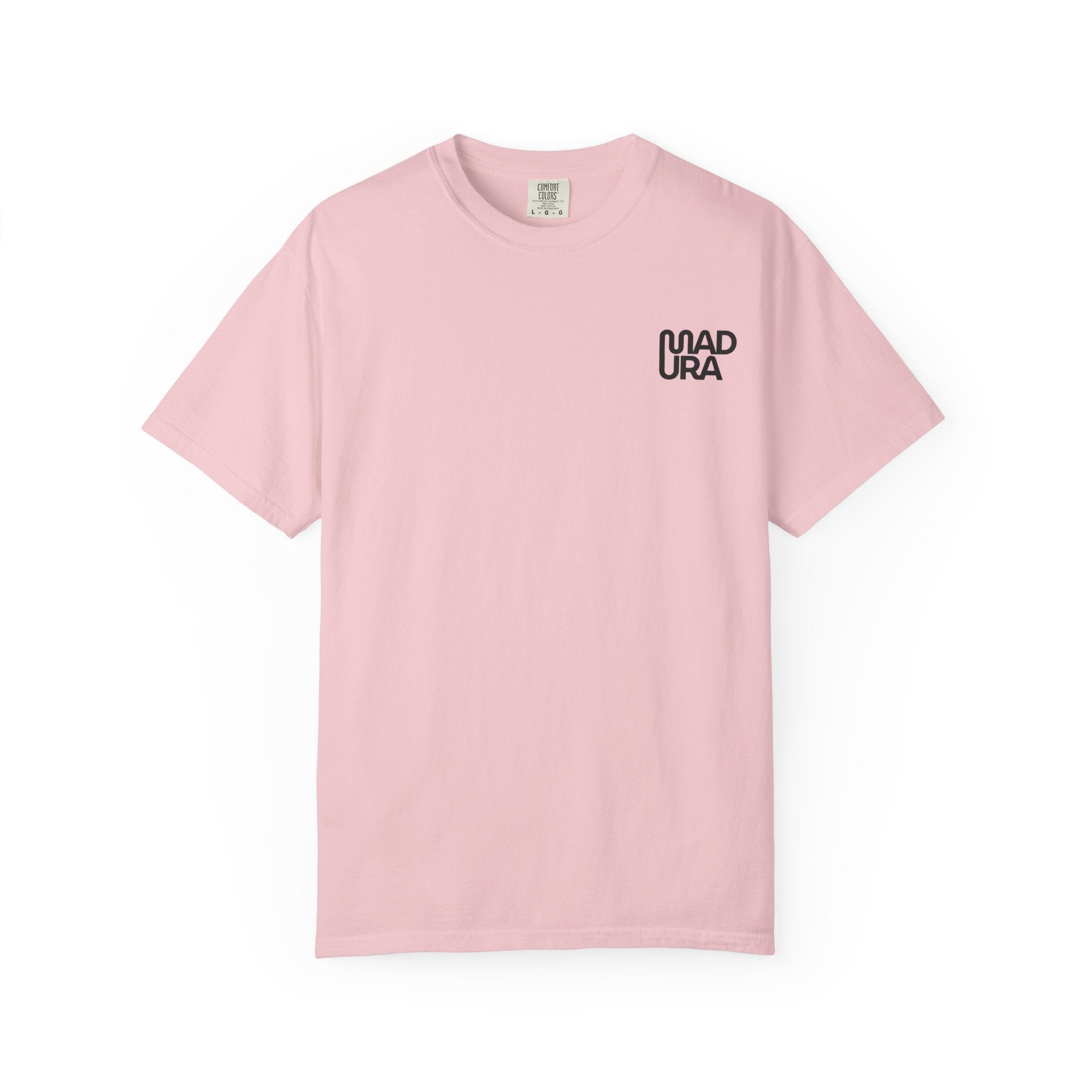 Minimalist "NADURA" Chest Logo T-Shirt — Simple Graphic Tee