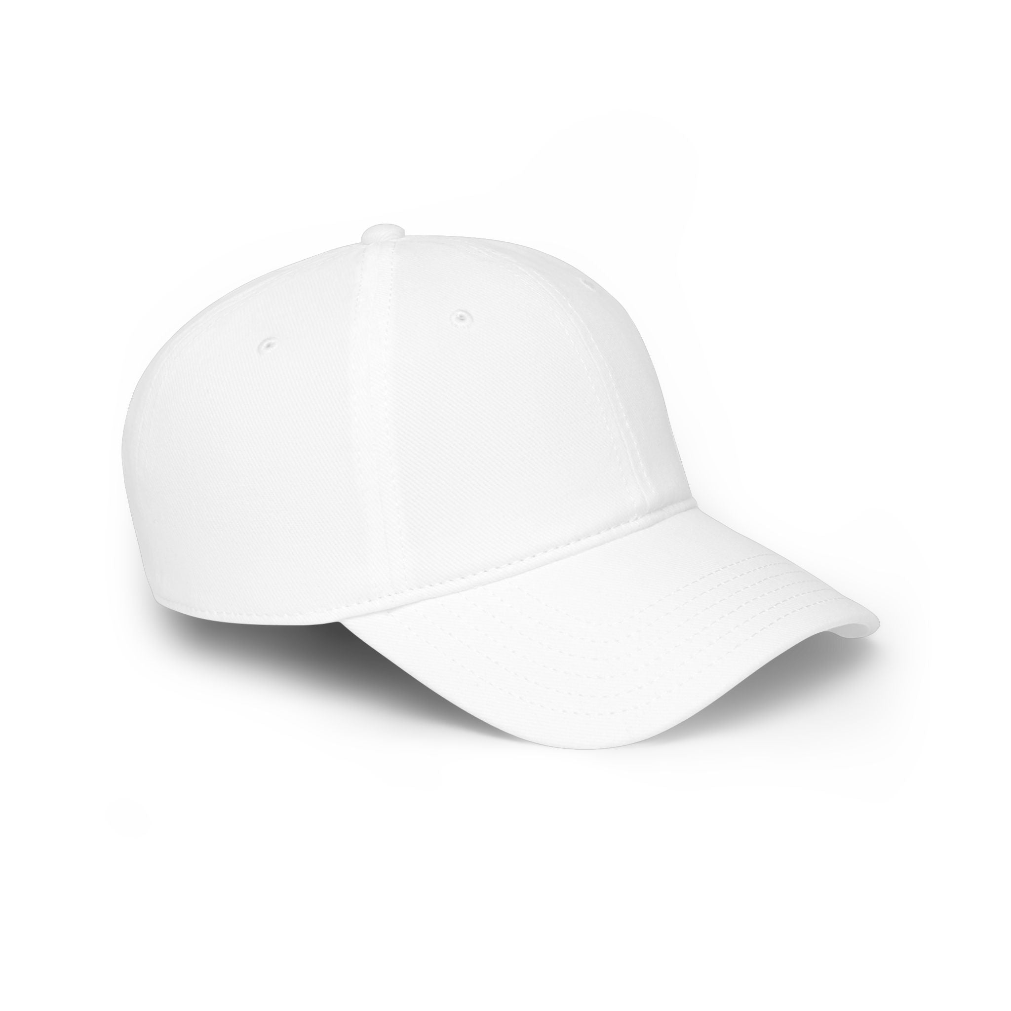 Low Profile Baseball Cap - Minimal Buddha "Stay Balanced" Meditation Hat