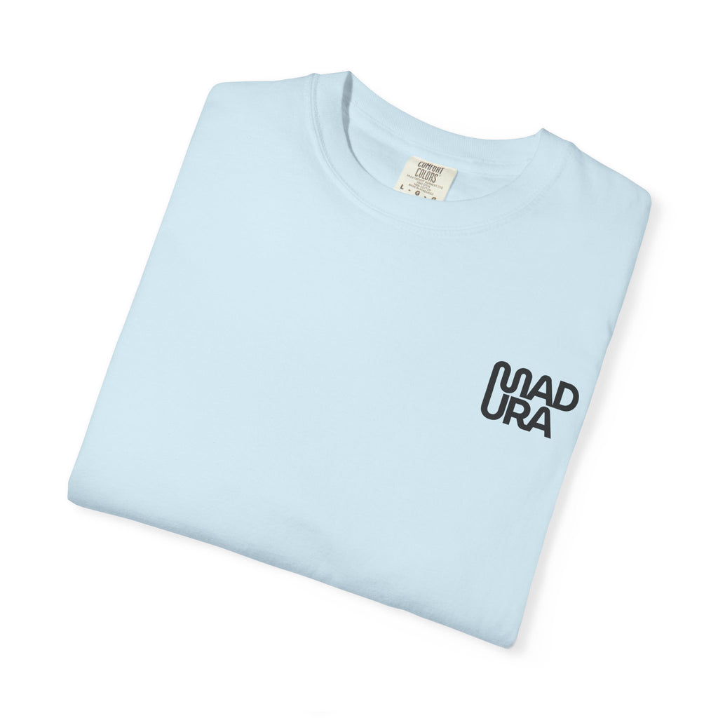 Minimalist "NADURA" Chest Logo T-Shirt — Simple Graphic Tee