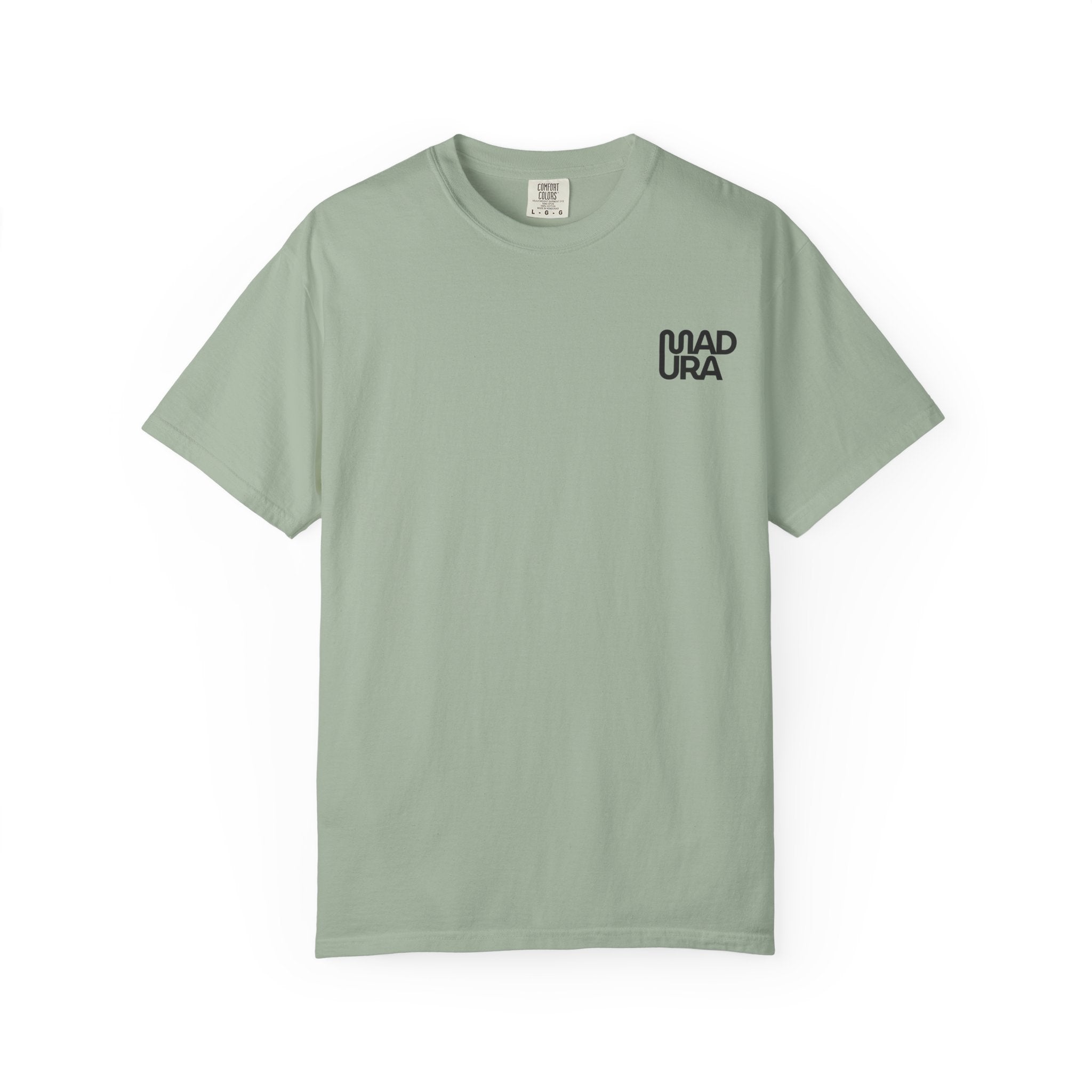 Minimalist "NADURA" Chest Logo T-Shirt — Simple Graphic Tee