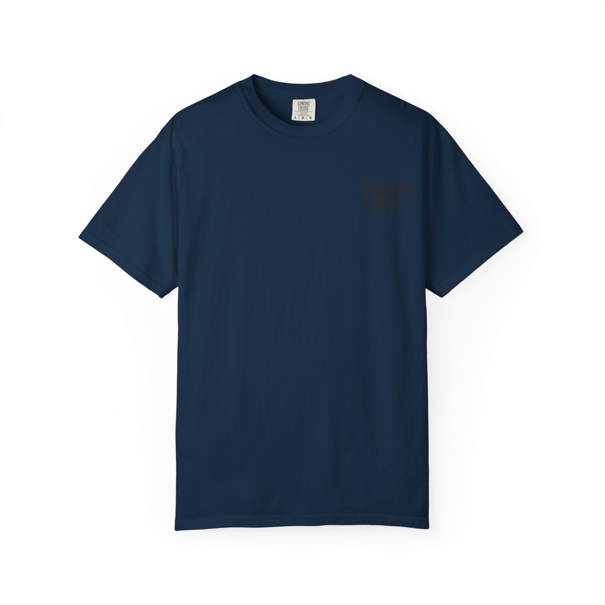 Minimalist "NADURA" Chest Logo T-Shirt — Simple Graphic Tee