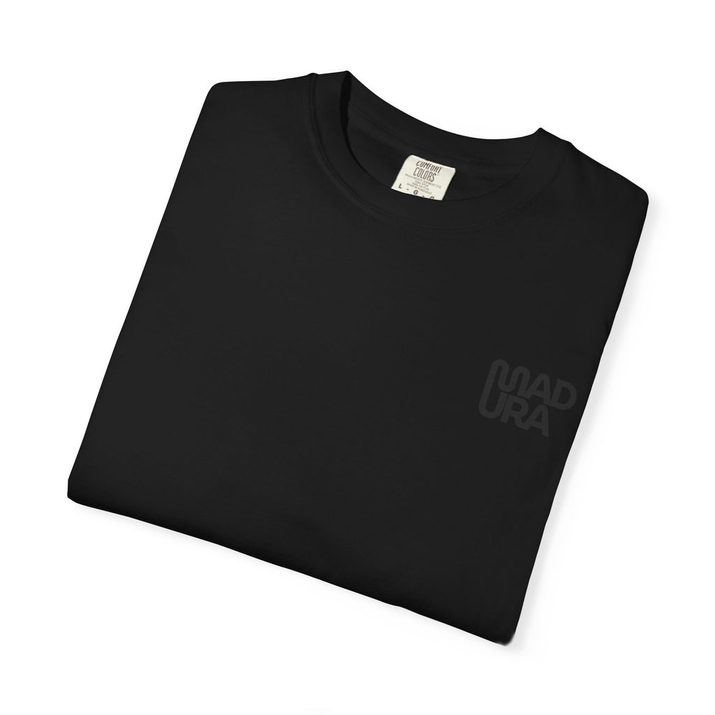 Minimalist "NADURA" Chest Logo T-Shirt — Simple Graphic Tee
