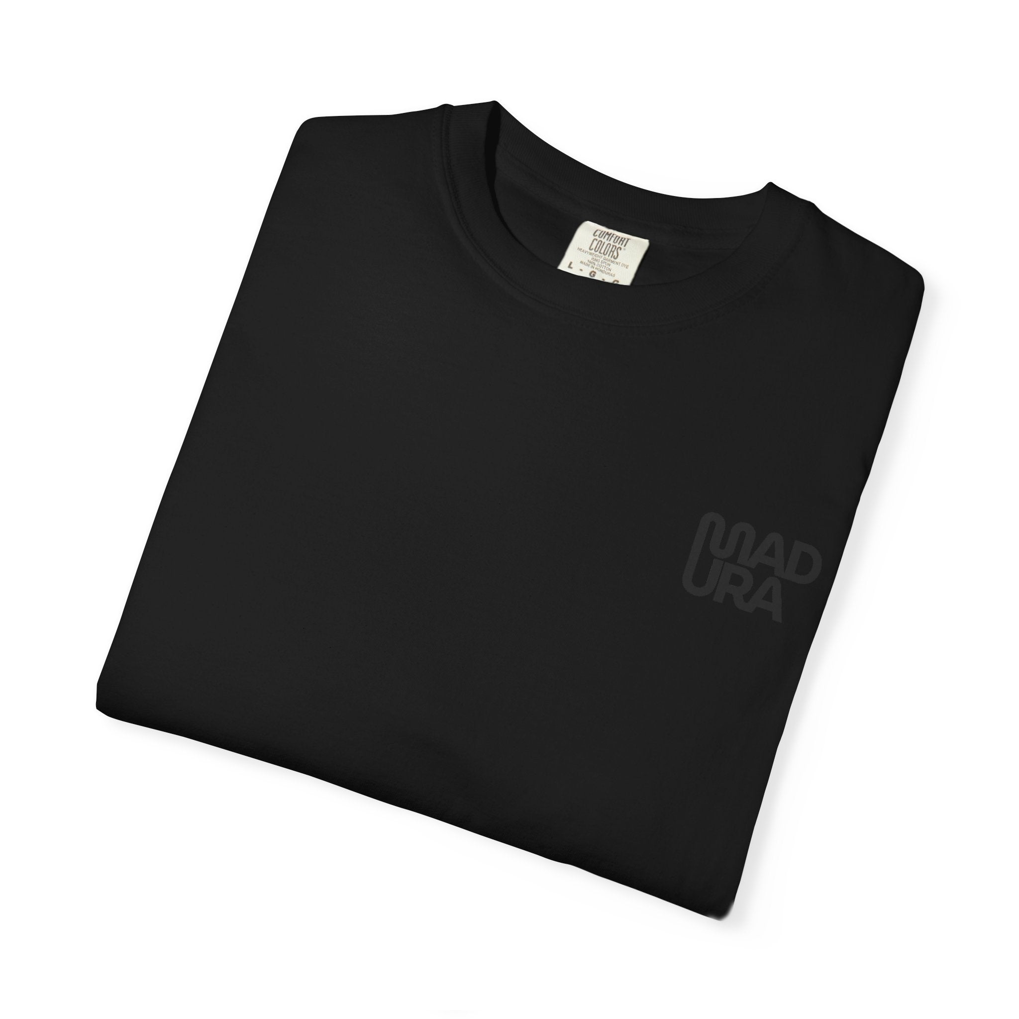 Minimalist "NADURA" Chest Logo T-Shirt — Simple Graphic Tee