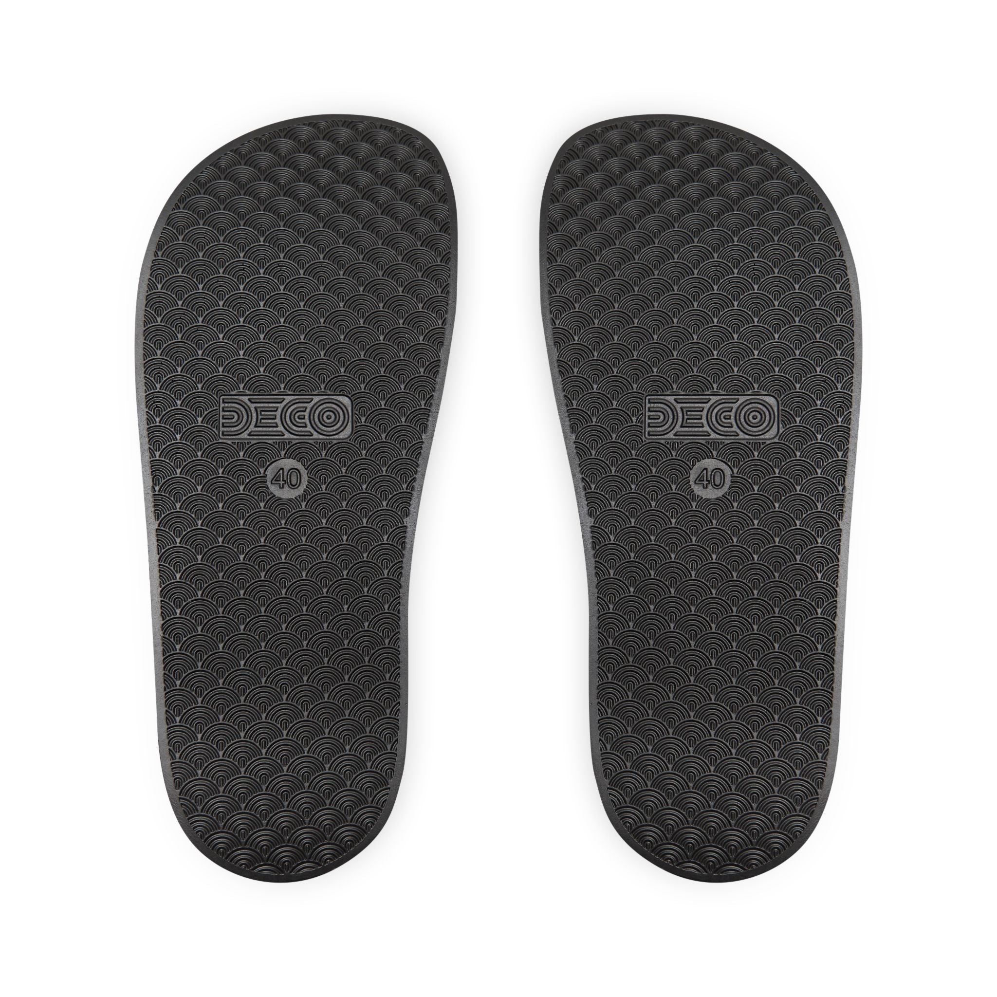 Women's Removable-Strap Slide Sandals — Customizable White Strap Casual Pool & Beach Slides