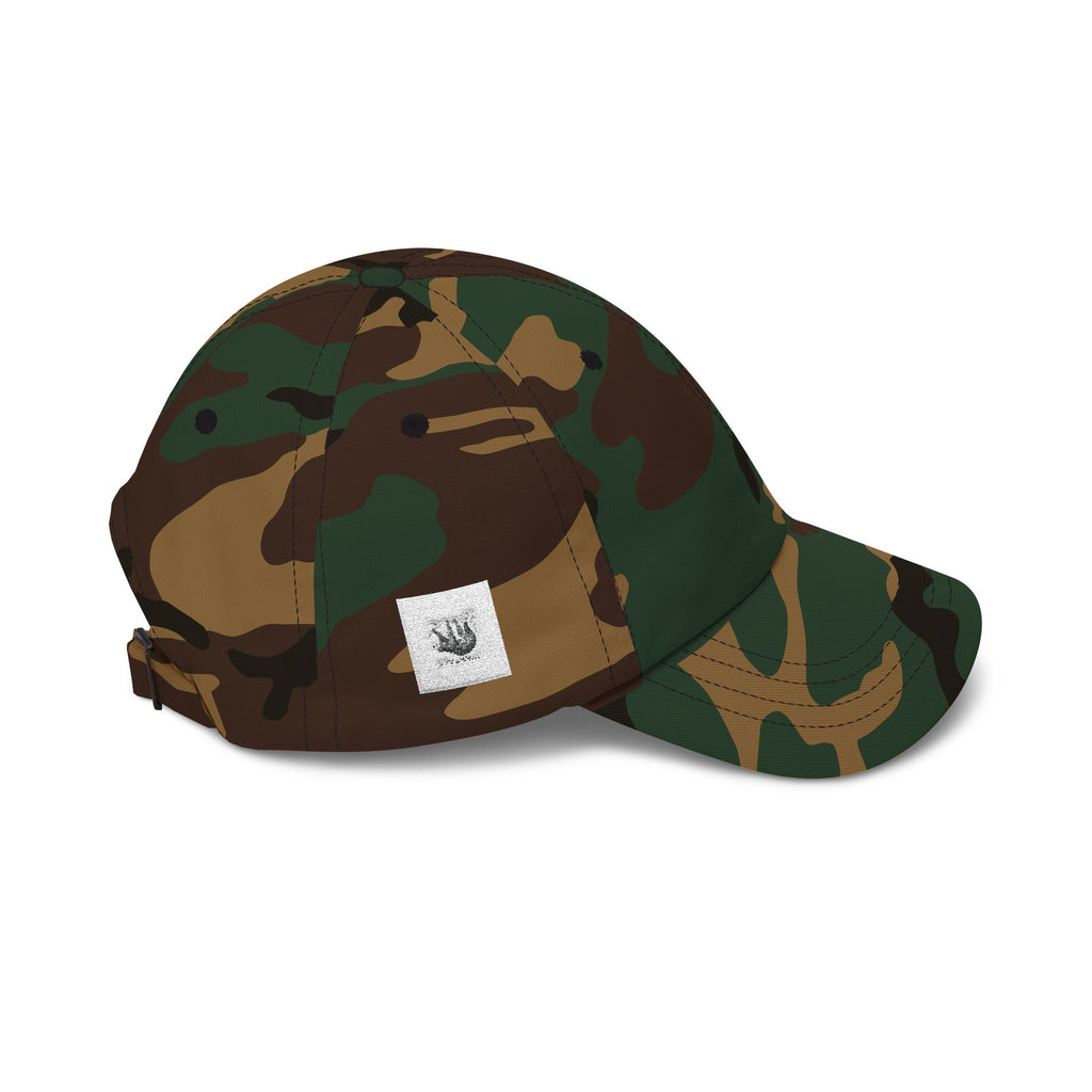 Dad Cap — Minimal “Dear Dad” Embroidered Baseball Hat