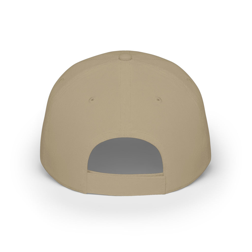 Low Profile Baseball Cap - Minimal Buddha "Stay Balanced" Meditation Hat