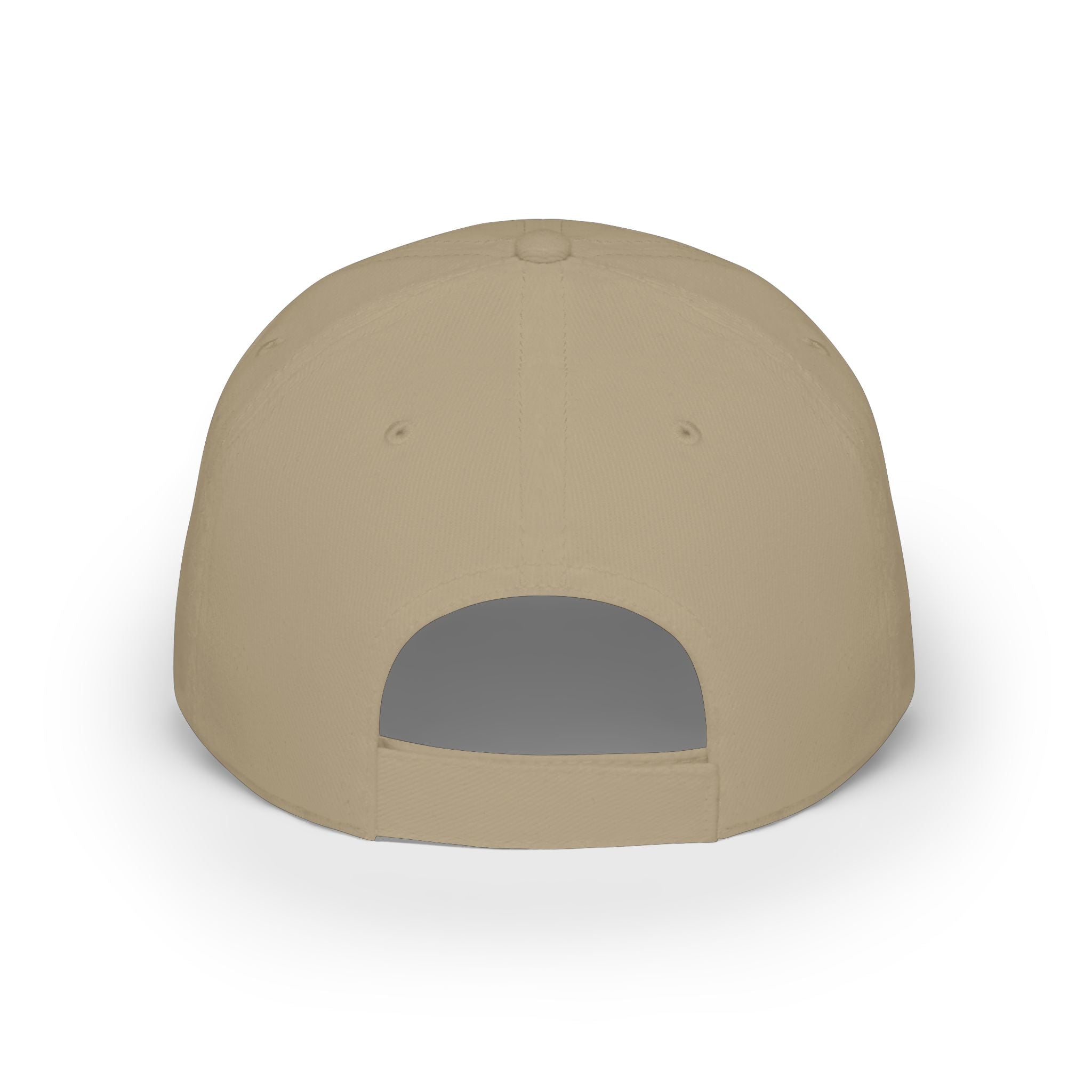 Low Profile Baseball Cap - Minimal Buddha "Stay Balanced" Meditation Hat