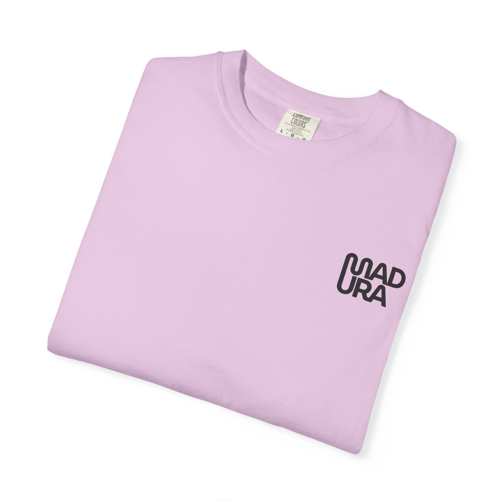 Minimalist "NADURA" Chest Logo T-Shirt — Simple Graphic Tee