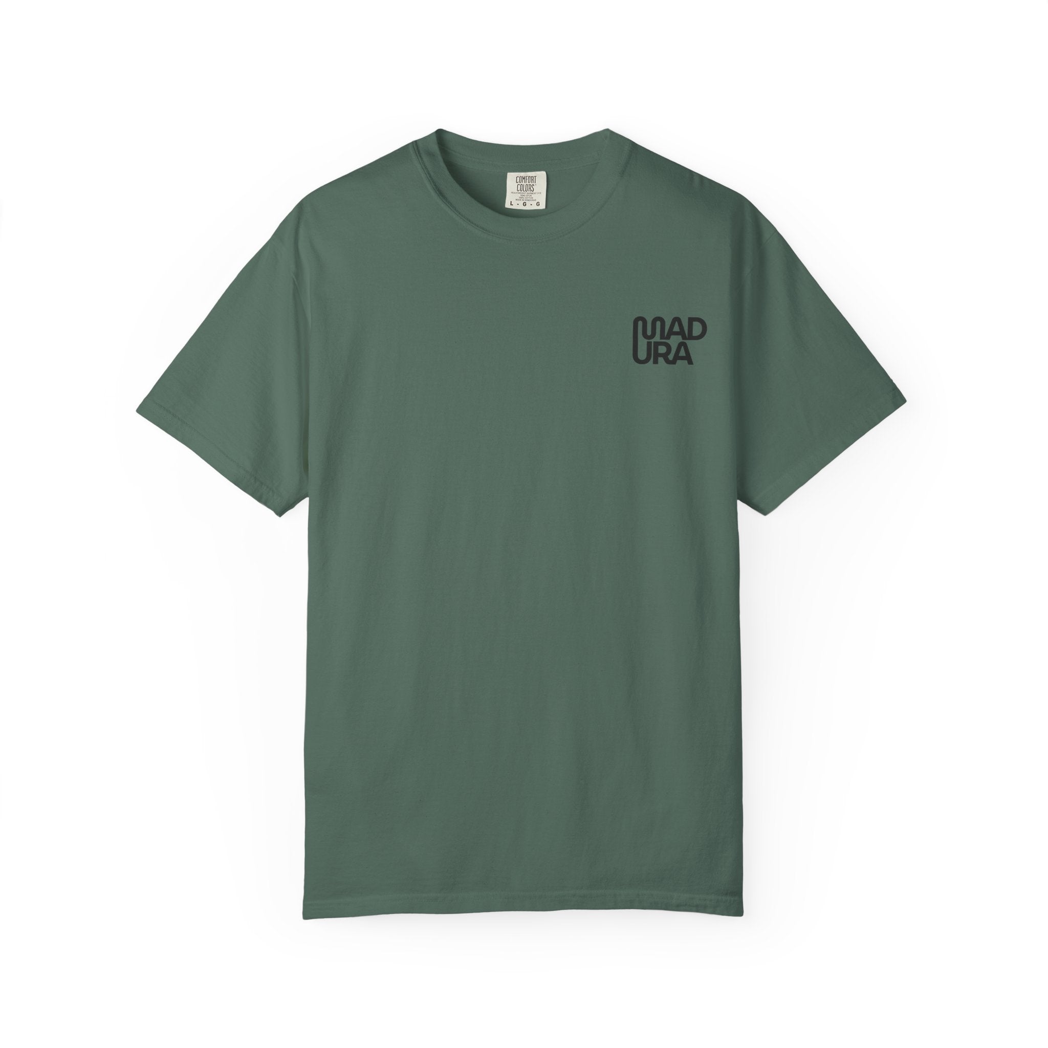 Minimalist "NADURA" Chest Logo T-Shirt — Simple Graphic Tee
