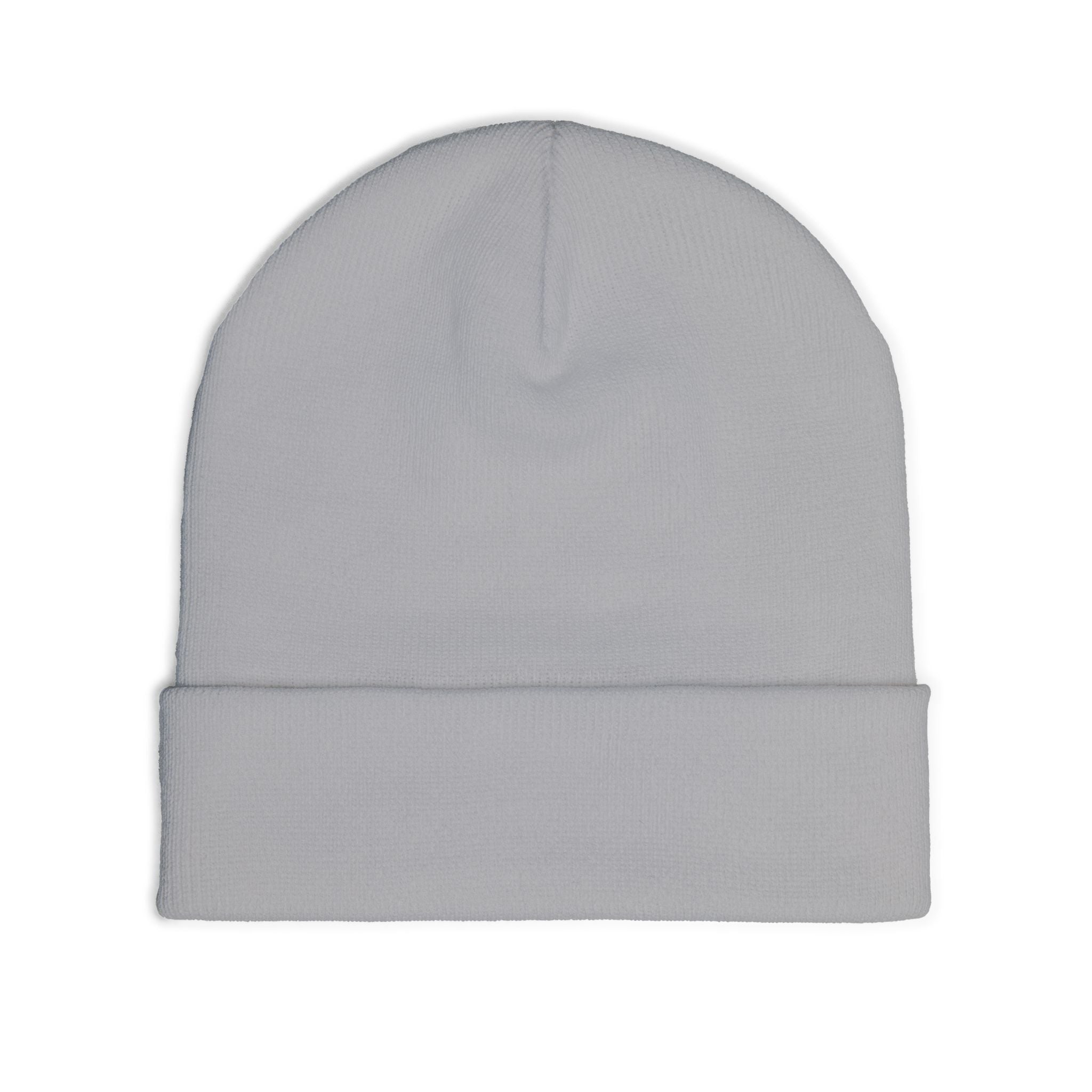 Embroidered 'MADURA' Knit Beanie — Cozy Winter Hat, Minimal Logo Cuffed Beanie