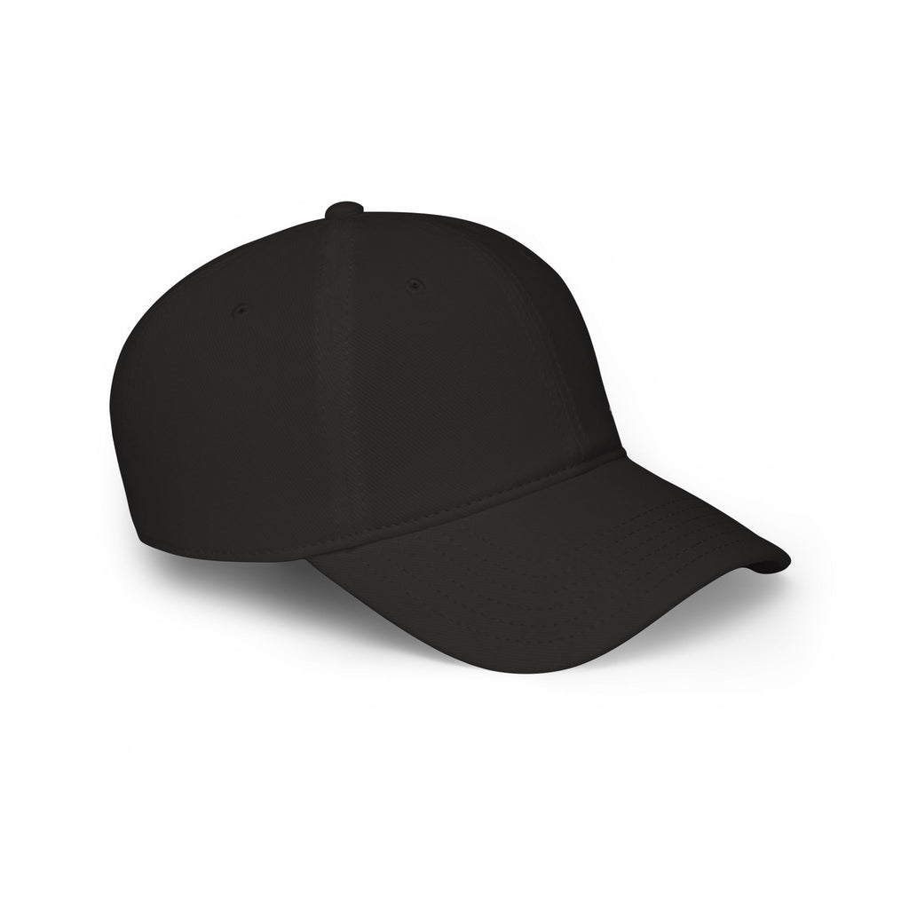 Low Profile Baseball Cap - Minimal Buddha "Stay Balanced" Meditation Hat