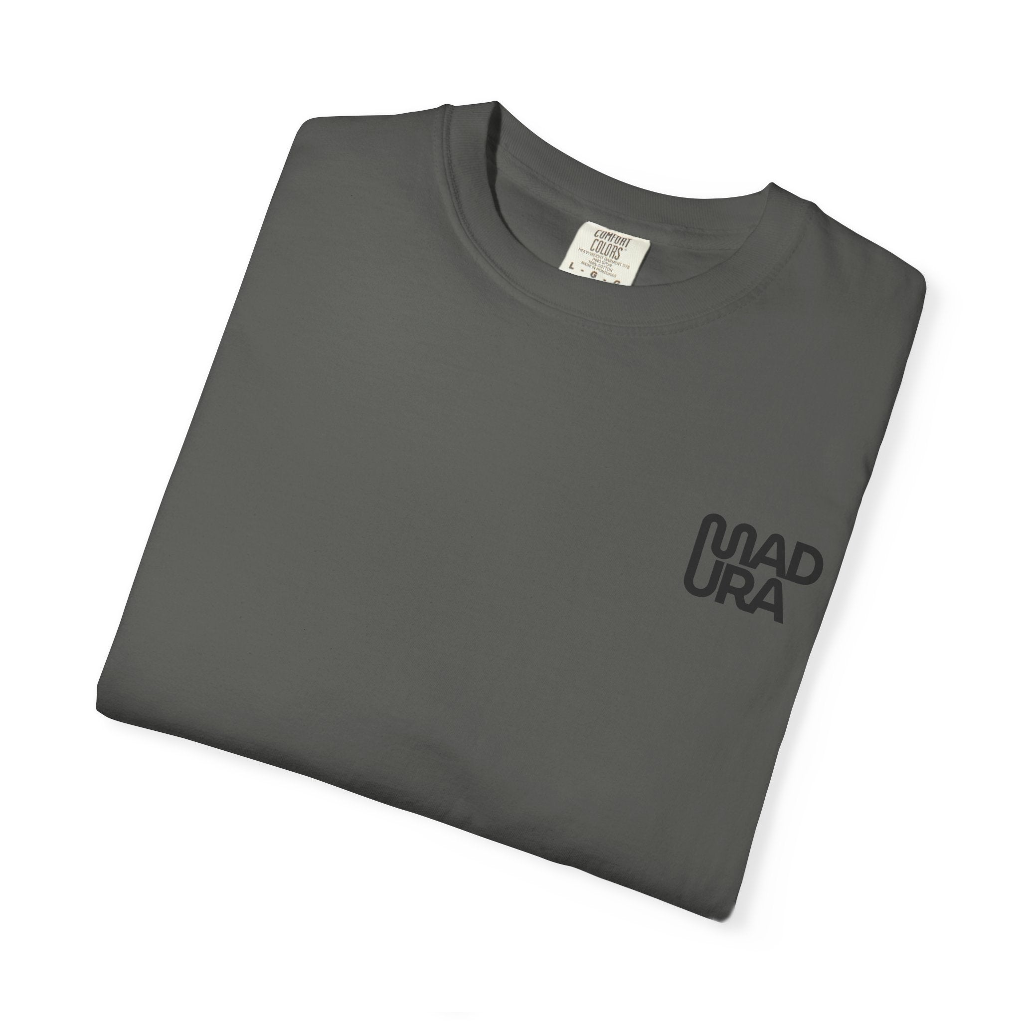 Minimalist "NADURA" Chest Logo T-Shirt — Simple Graphic Tee
